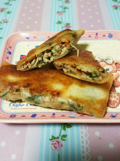 焼き肉のタレで!簡単揚げない春巻き-レシピのメイン写真