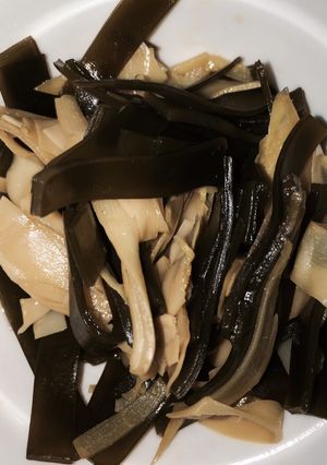 出しがら昆布と姫皮の佃煮-レシピのメイン写真