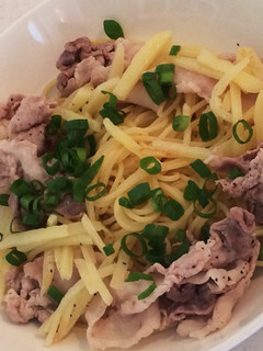 サッパリ簡単♪新ジャガと豚肉のパスタ-レシピのメイン写真