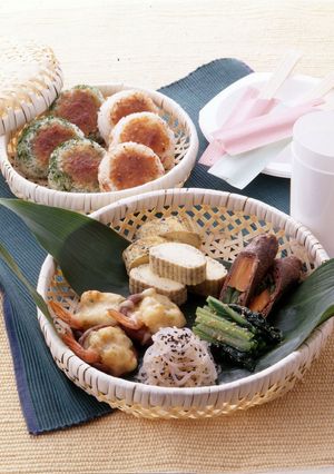 ごまみそおにぎり弁当-レシピのメイン写真