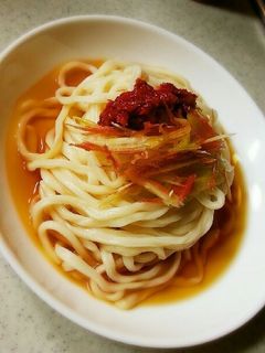 ♡さっぱり♡梅鰹みょうがの冷しうどん♡-レシピのメイン写真