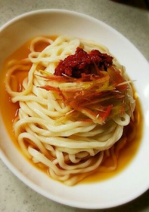 ♡さっぱり♡梅鰹みょうがの冷しうどん♡-レシピのメイン写真