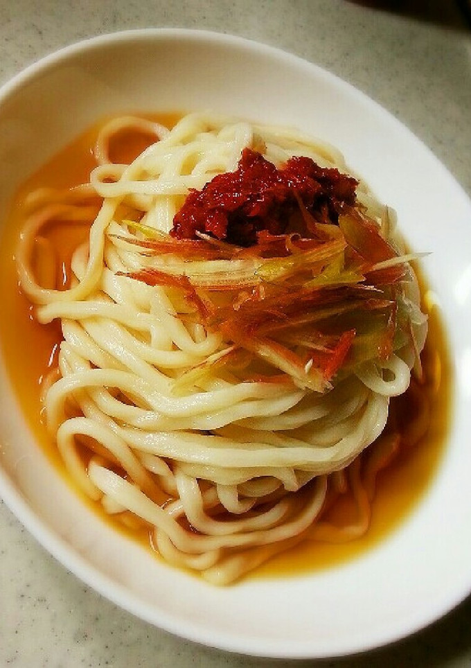 ♡さっぱり♡梅鰹みょうがの冷しうどん♡-レシピのメイン写真