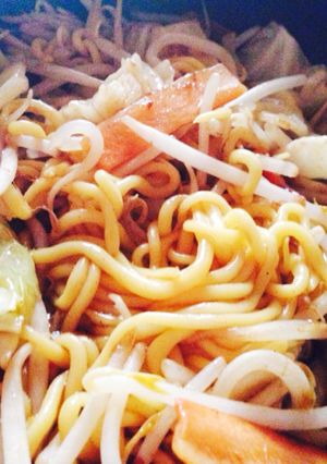 ズボラ焼きそば( ¯−¯ )-レシピのメイン写真