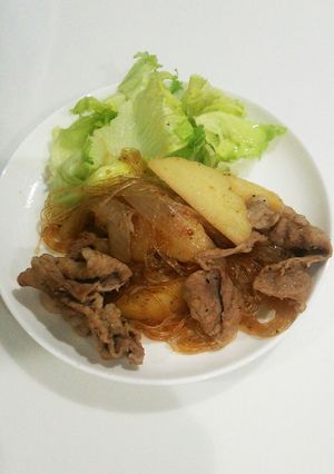 フライパンで肉じゃがもどき-レシピのメイン写真