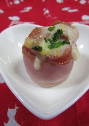 お弁当に♪ベーコン巻き②ウィンナーチーズ-レシピのメイン写真