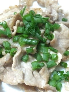 豚肉のねぎ塩(葱のせ)-レシピのメイン写真