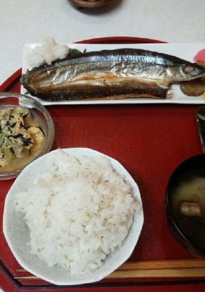 血管プラークダイエット食268（秋刀魚）-レシピのメイン写真