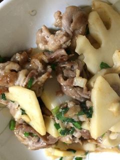 春の味☆筍と豚肉炒め-レシピのメイン写真