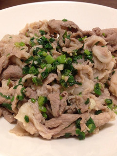 簡単!混ぜて焼くだけ☆ネギと豚肉の塩だれ-レシピのメイン写真