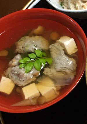 絶品！鯵のつみれ汁-レシピのメイン写真