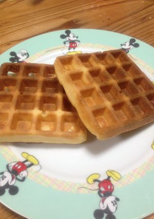 かる〜いホシノ天然酵母ワッフル-レシピのメイン写真