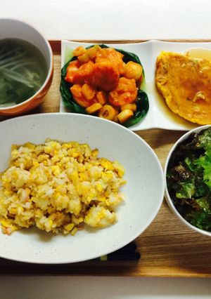エビチリとカニ玉-レシピのメイン写真