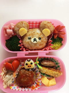キャラ弁!リラックマきいろいトリ-レシピのメイン写真