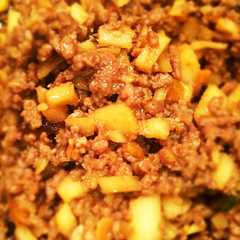 รูปของ たけのこ入り肉味噌