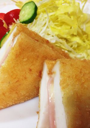ふわふわ美味しい♪はんぺんサンドフライ-レシピのメイン写真