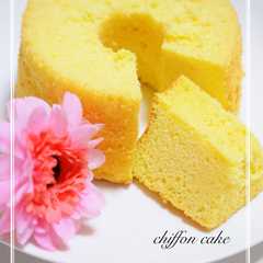 รูปของ もちもちしっとり❀米粉のシフォンケーキ