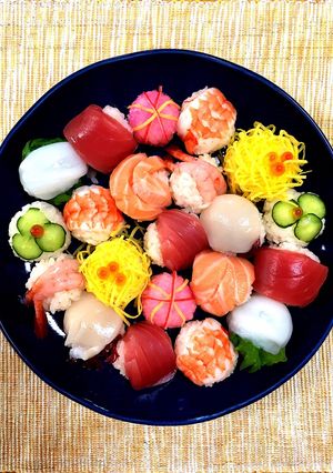 手まり寿司*ひな祭り-レシピのメイン写真