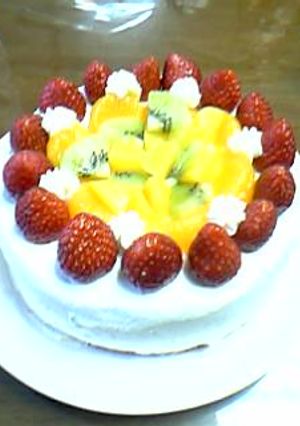 幸せいっぱいケ-キ☆-レシピのメイン写真