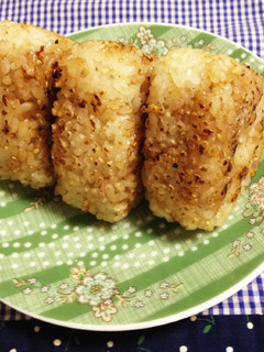 お夜食に☆ 焼きおにぎり-レシピのメイン写真