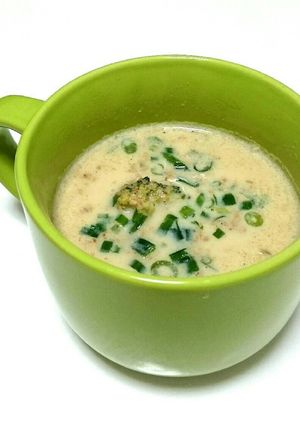 ☆鶏肉とごぼうのまろやか豆乳スープ☆-レシピのメイン写真