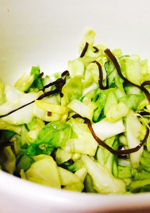 キャベツの塩昆布和え-レシピのメイン写真