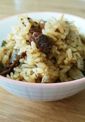 アサリ佃煮の炊き込みご飯-レシピのメイン写真