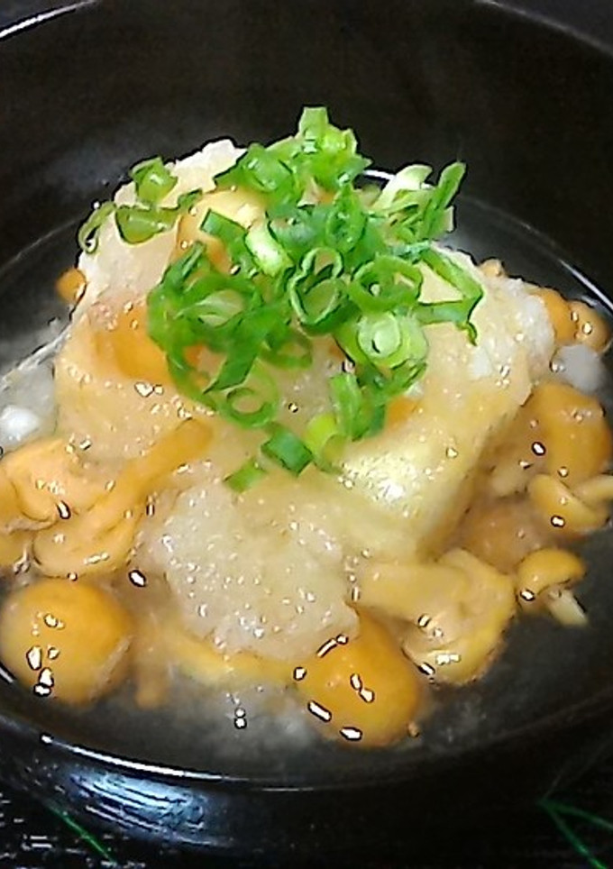 揚げ出し豆腐 みぞれ餡がけ-レシピのメイン写真