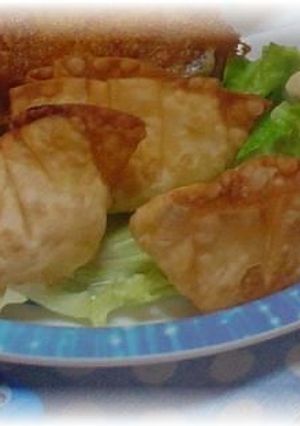 余ったぎょうざの皮で＊チーズポテト揚げ-レシピのメイン写真