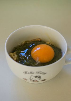 玄米卵かけご飯-レシピのメイン写真