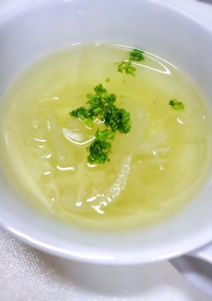 シンプル！和風だしで玉ねぎのスープ-レシピのメイン写真