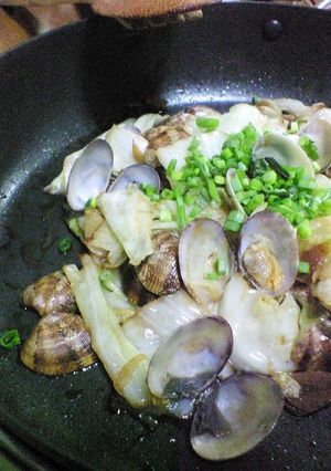 大葉にんにく醤油で★あさりキャベツ-レシピのメイン写真