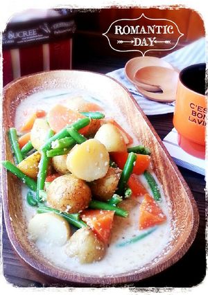 新じゃがnoゴマ味噌マヨ和え-レシピのメイン写真