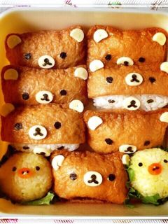 蜂蜜入♡子供が大好き♡甘〜いお稲荷さん②-レシピのメイン写真