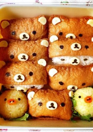 蜂蜜入♡子供が大好き♡甘〜いお稲荷さん②-レシピのメイン写真