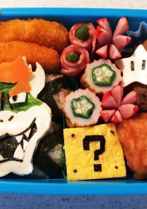 ☆キャラ弁☆スーパーマリオ クッパ-レシピのメイン写真