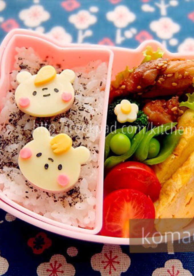 幼稚園 キャラ弁♡イケメンくまくん 簡単-レシピのメイン写真