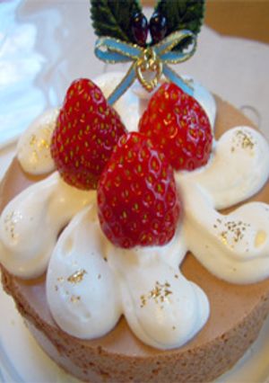 チョコムースのケーキ-レシピのメイン写真