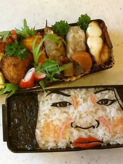 簡単♪マツコデラックスキャラ弁(‾3‾)-レシピのメイン写真