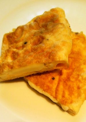 お弁当に！簡単チーズのたまご包み焼き-レシピのメイン写真