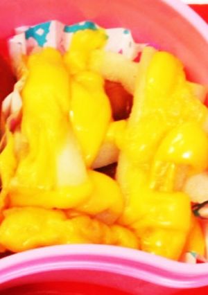 お弁当に!ポテトとウインナーのチーズのせ-レシピのメイン写真