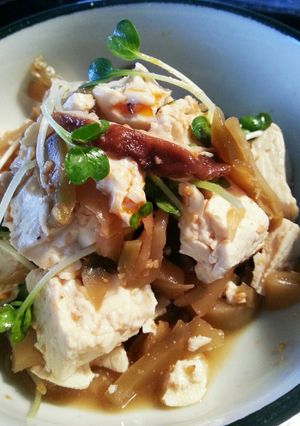 豆腐とザーサイの和え物♡おつまみ(^^♪-レシピのメイン写真
