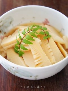 たけのこの煮物★本物のおだしで-レシピのメイン写真