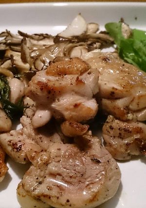 犬と私用　チキンのこっくりごま炒め-レシピのメイン写真