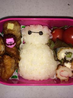 ベイマックス キャラ弁 笑けるほど簡単!-レシピのメイン写真