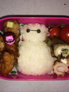 ベイマックス キャラ弁 笑けるほど簡単!-レシピのメイン写真