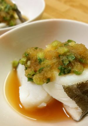 甘塩鱈を茹でタラ…-レシピのメイン写真