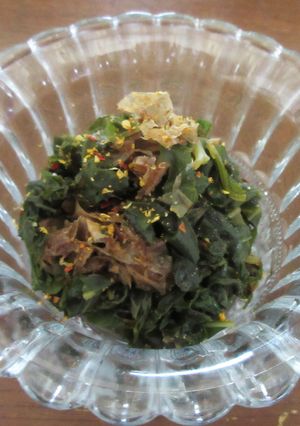 蕗の葉と鰹節の佃煮-レシピのメイン写真