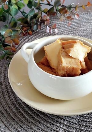 レンジで簡単☆お弁当にも・厚揚げの煮物。-レシピのメイン写真