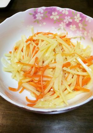 新じゃがで!ふるさとの味いもなます-レシピのメイン写真